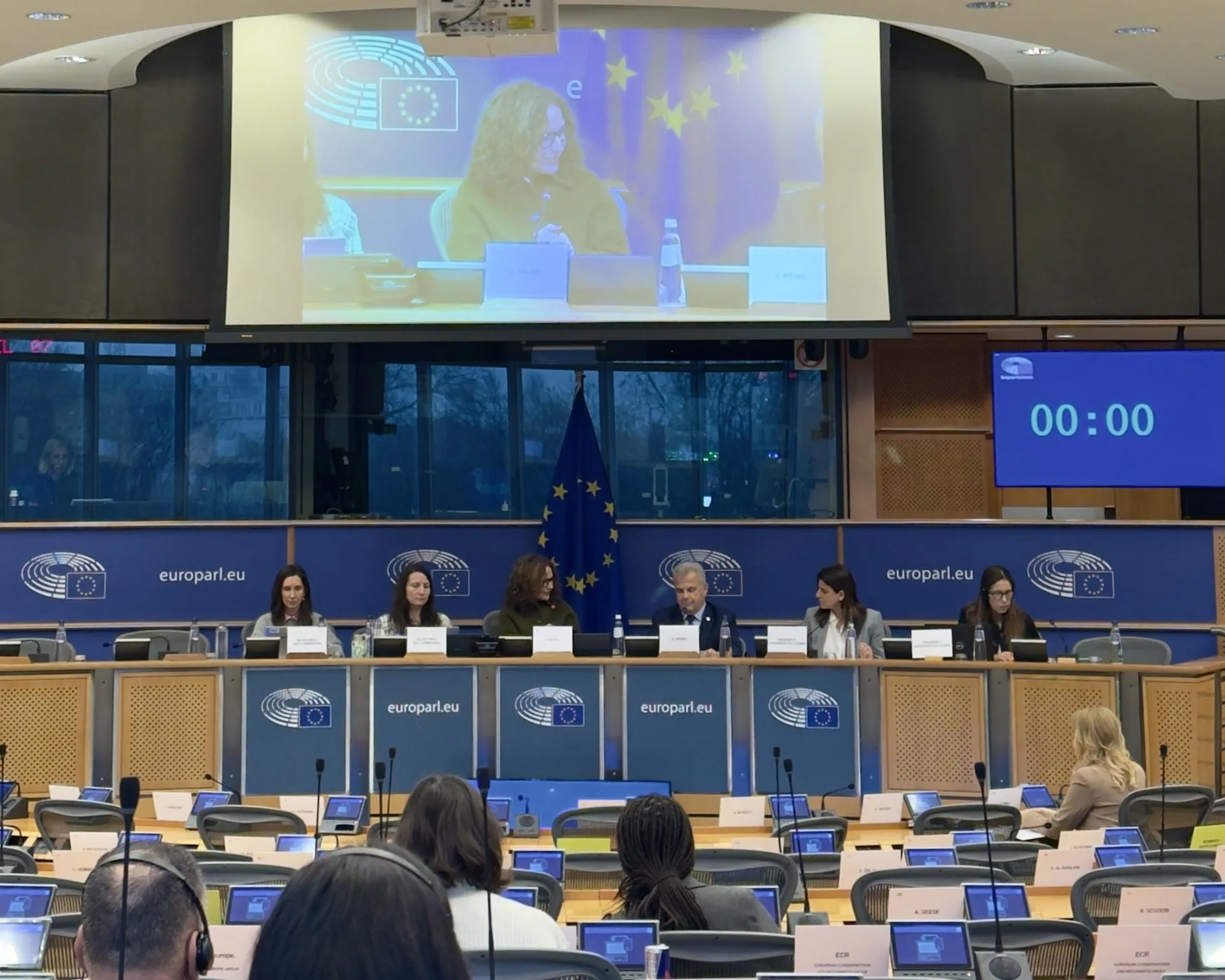 EU parliament session