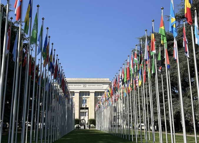 The Palais des Nations in Geneva