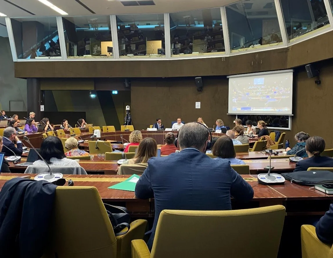 Occurring session at Palais de l'Europe.
